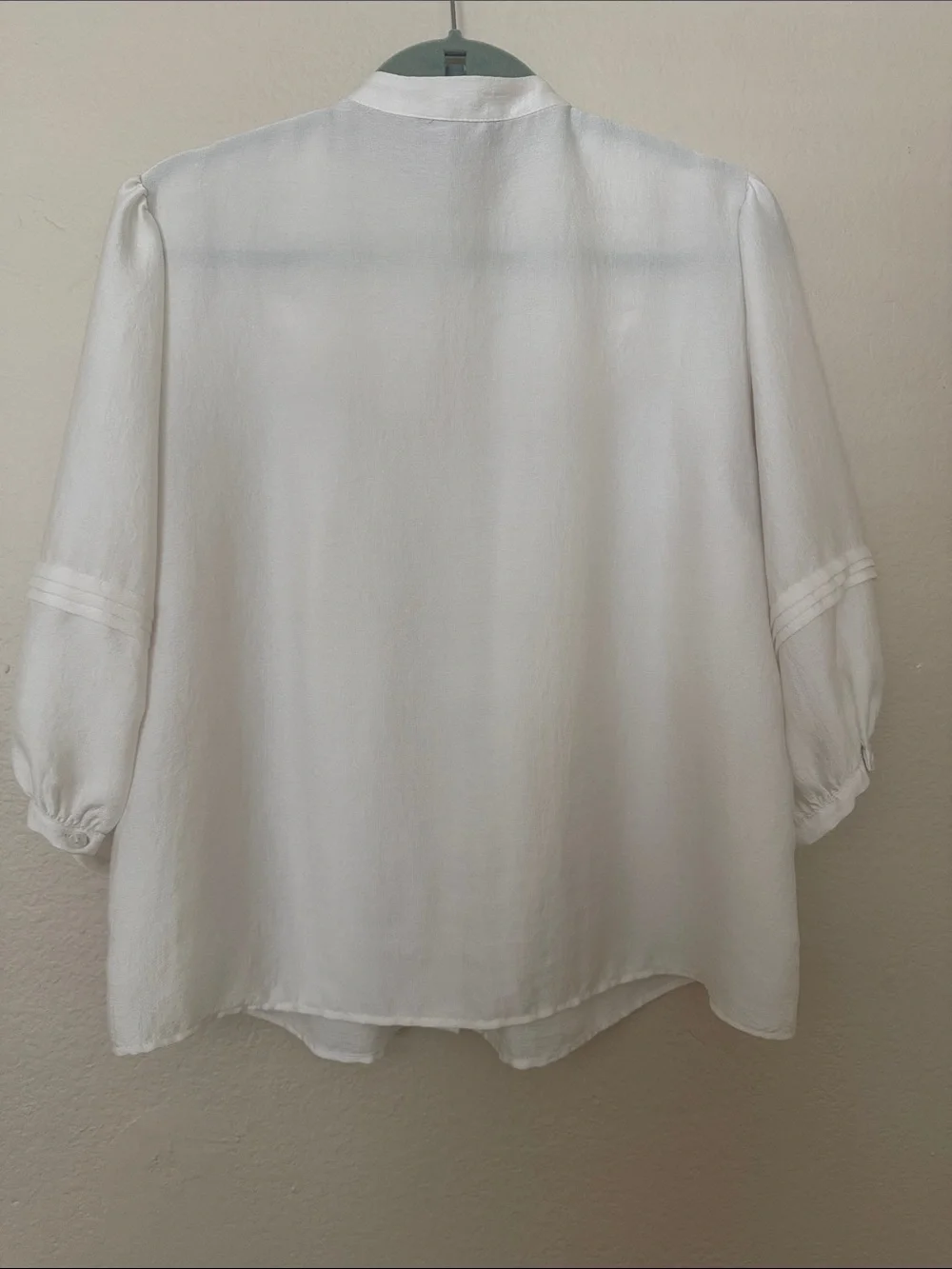 Zara 3/4 Puffy Sleeve Blouse